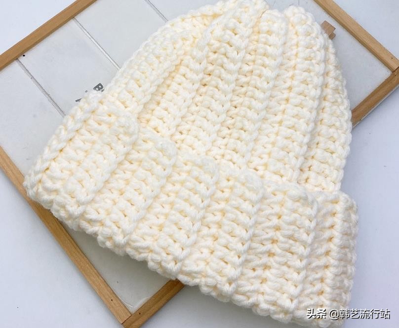 时尚韩版夏凉帽100款的编织教程,今年流行的几款编织帽