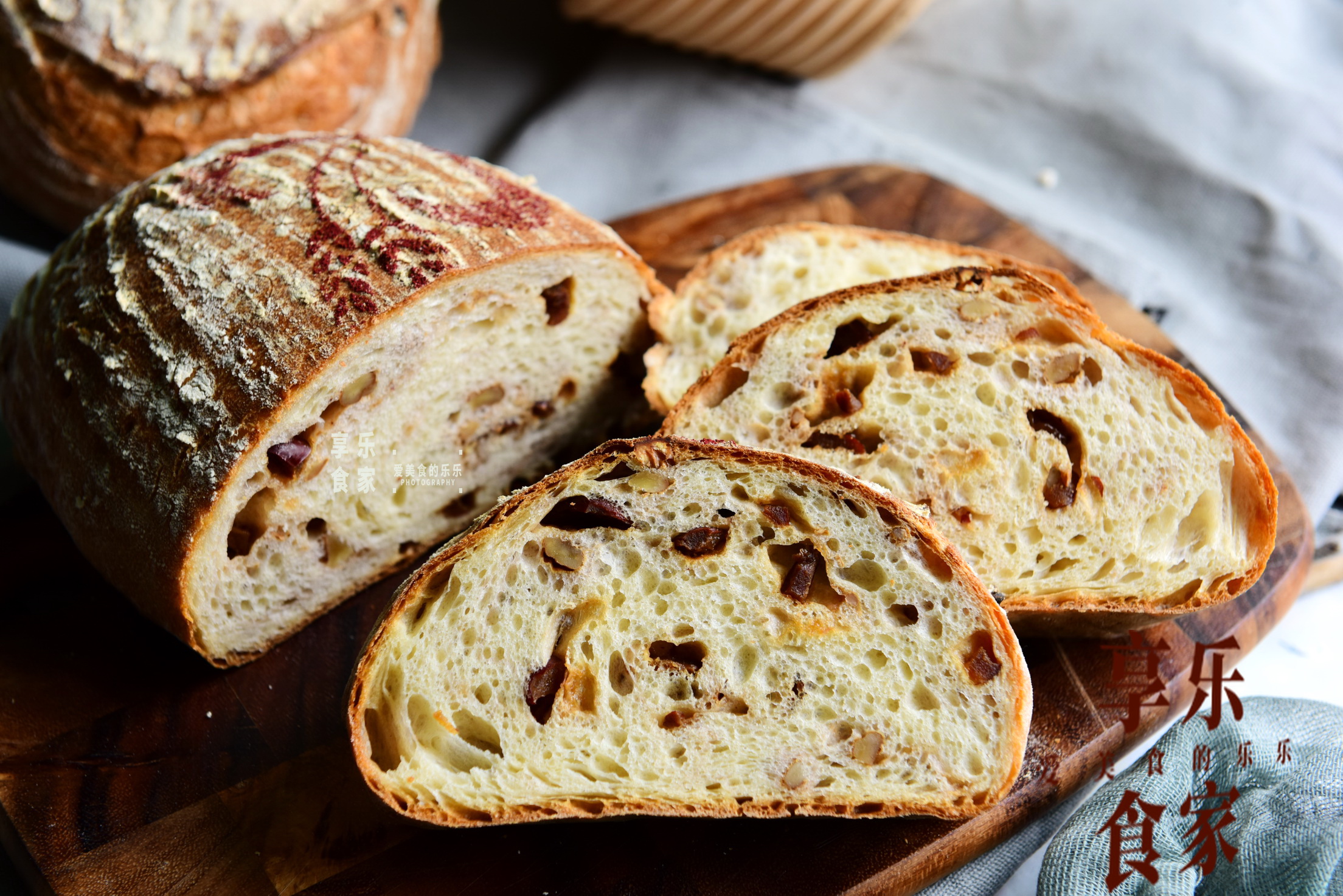 红枣核桃欧包免揉,红枣核桃包怎么做好吃