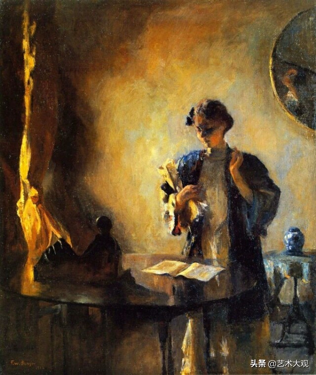 美国印象派画家油画作品欣赏,美国印象派油画