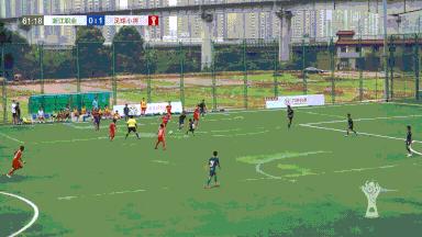 中国足球小将vs韩国青训,足球青训最新比赛