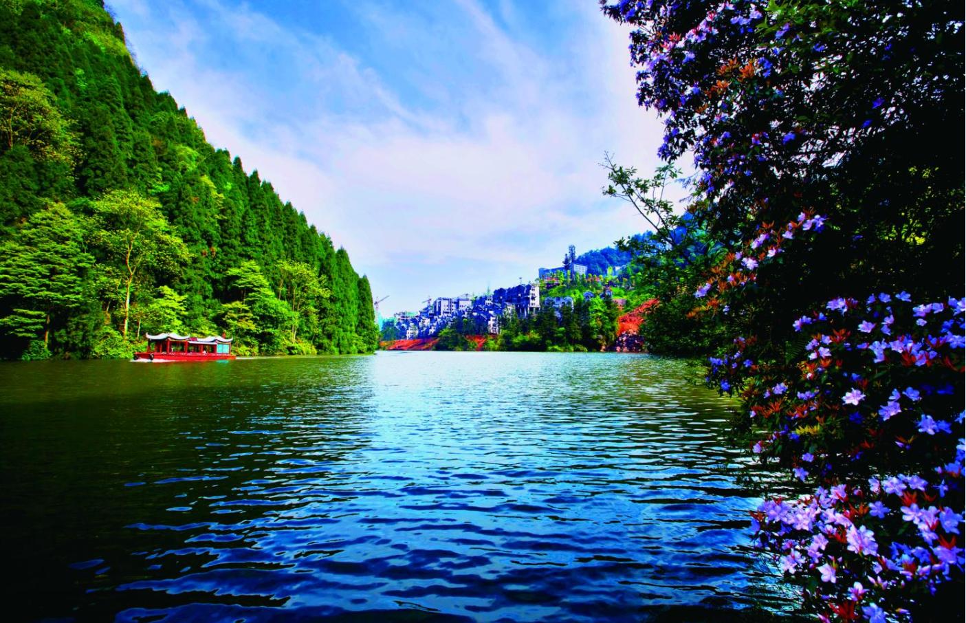 江津县四面山水,江津四面山山水田园