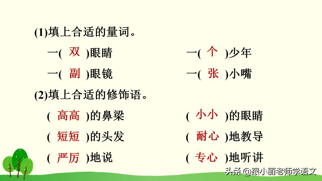 部编版三年级语文习作讲解,部编语文猜猜他是谁