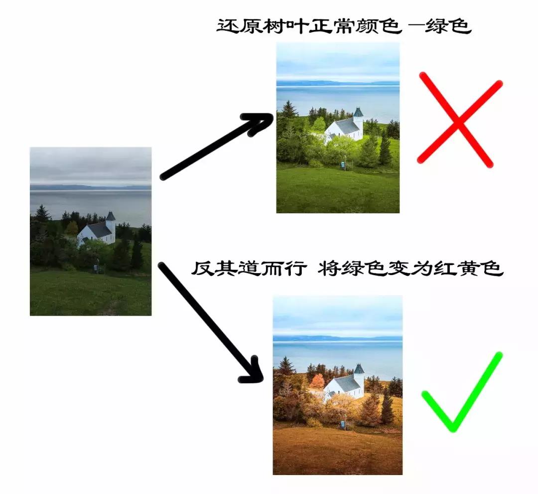 好看的风景照片p图教程手机,随便拍的风景图如何p图