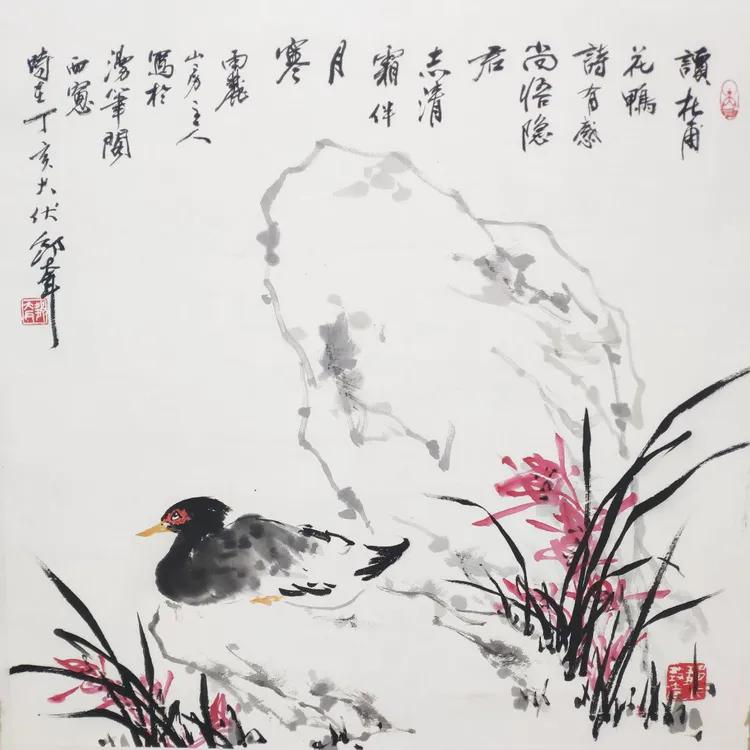 邹大耳写意画作品欣赏,邹大耳写意作品欣赏