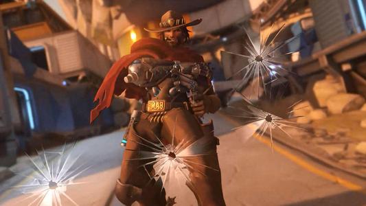 《守望先锋》增幅矩阵治疗瓶，一秒回满路霸血量