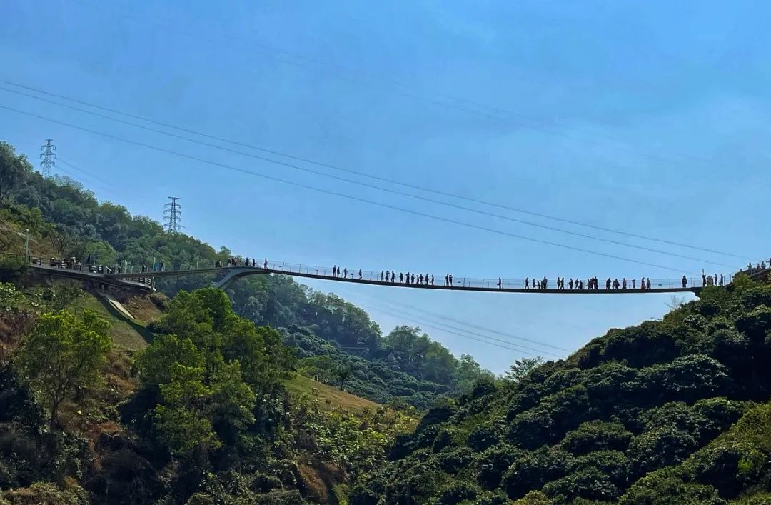 深圳天空之镜网红玻璃桥,深圳玻璃桥免费旅游攻略