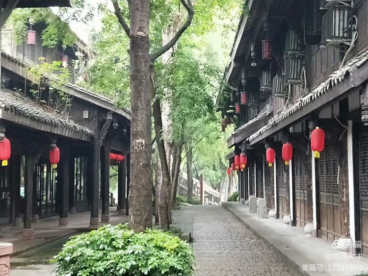 成都古镇黄龙溪,成都天府新区春季黄龙溪古镇