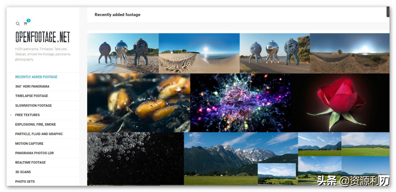 视频素材找不到，国外无版权、免费的视频素材网站大盘点（下）