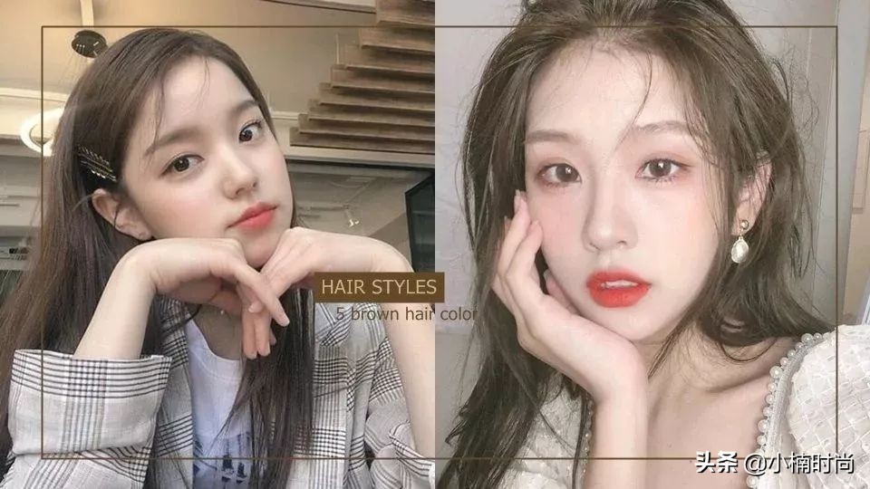 2019年黄皮的小姐姐流行发色,女生染的神仙发色推荐韩系