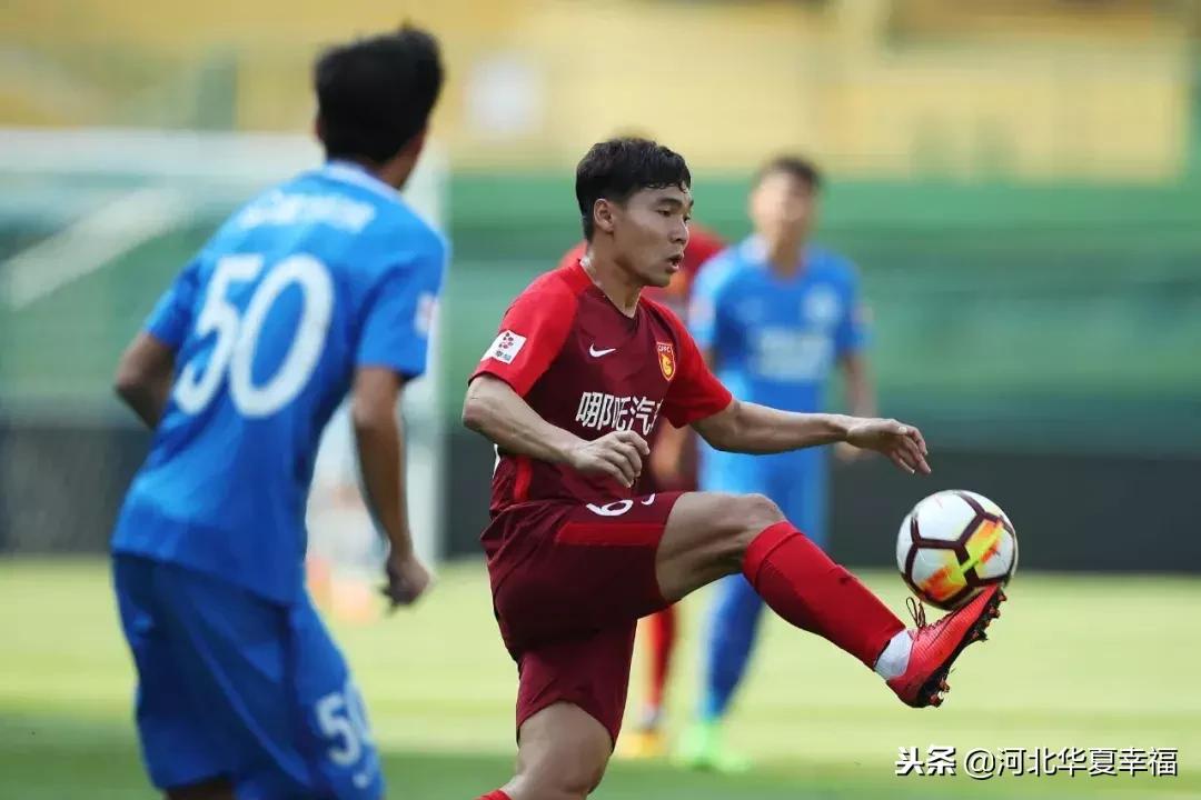 广州富力vs河北华夏幸福2比2,张利峰进球