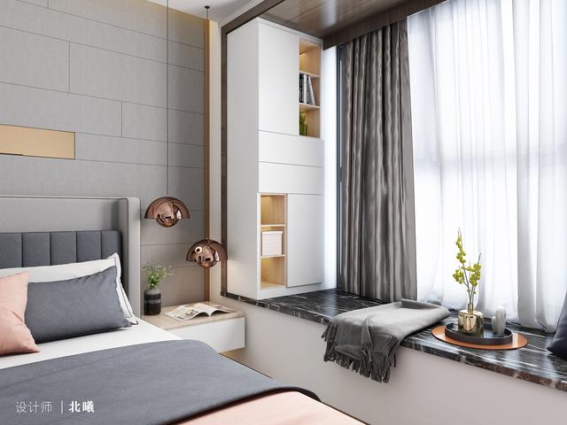 他把108㎡现代简约新房发到朋友圈，瞬间被赞爆了！