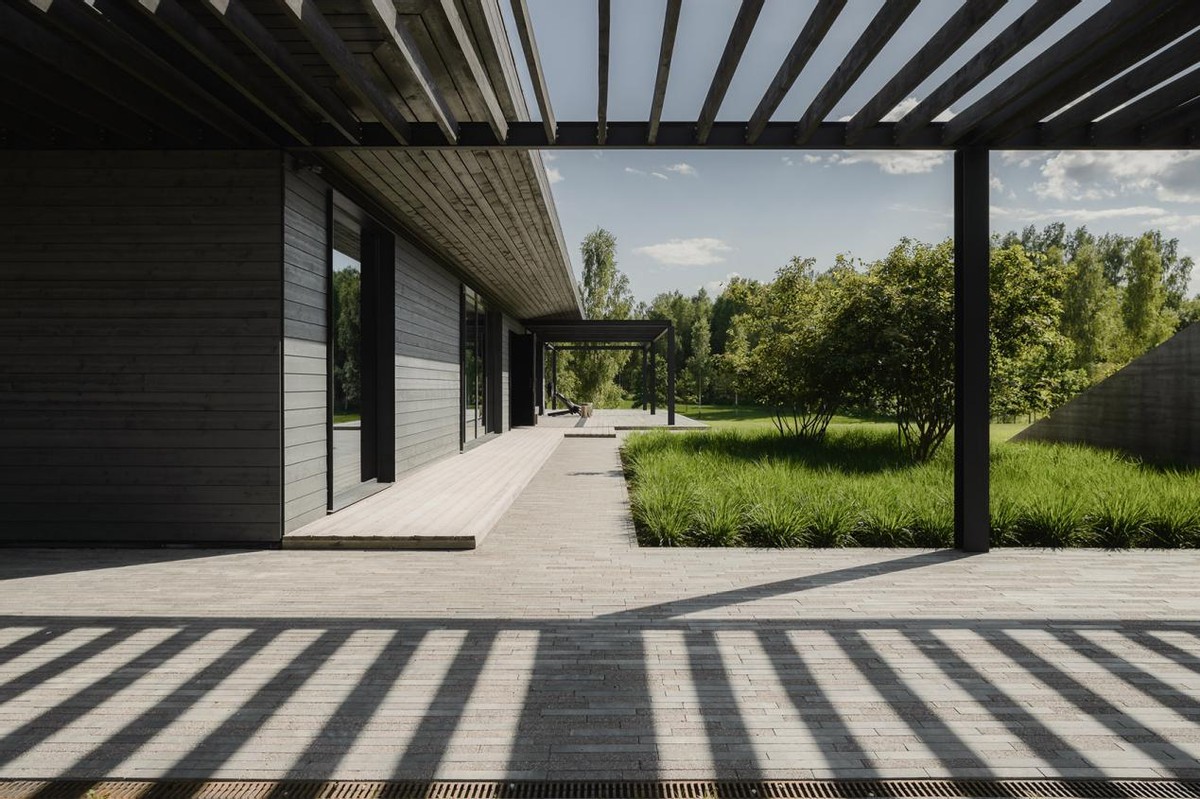 一层现代风格自建房养老,东欧老房子