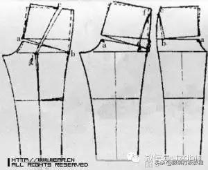 裤子特体版型调整,特体版型