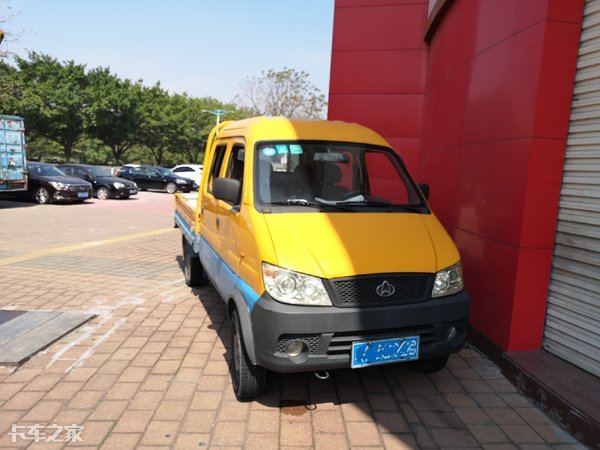 长安微卡新豹双排小货车发动机,新车长安新豹t3双排2.2米仓栅微卡