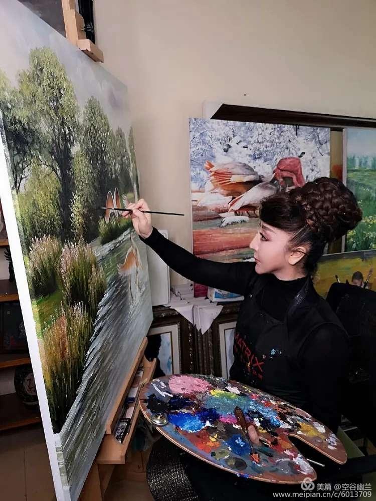 世界著名油画作品肖像,俄裔油画大师