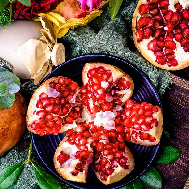 云南大理宾川突尼斯软籽石榴,宾川突尼斯无籽石榴