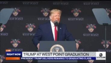 西点军校演讲特朗普,西点军校美国上将励志演讲