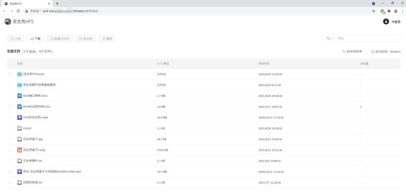 花生壳hfs,hfs自己搭建内网网盘