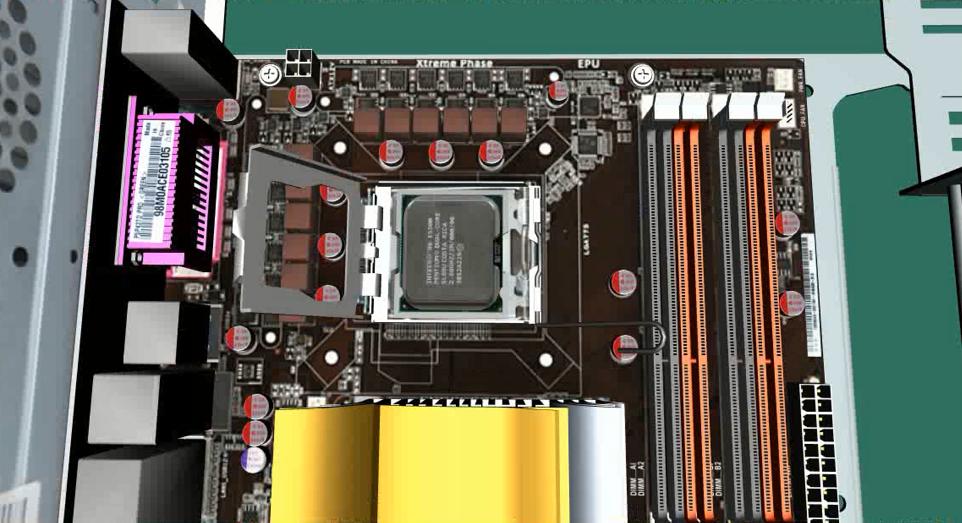 如何自己组装电脑,装机视频教程