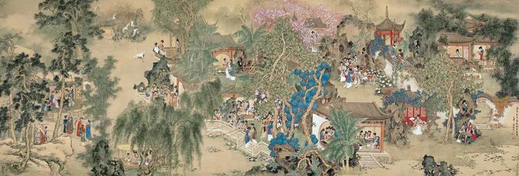 彭连熙绘红楼群芳图,彭连熙红楼梦作品欣赏