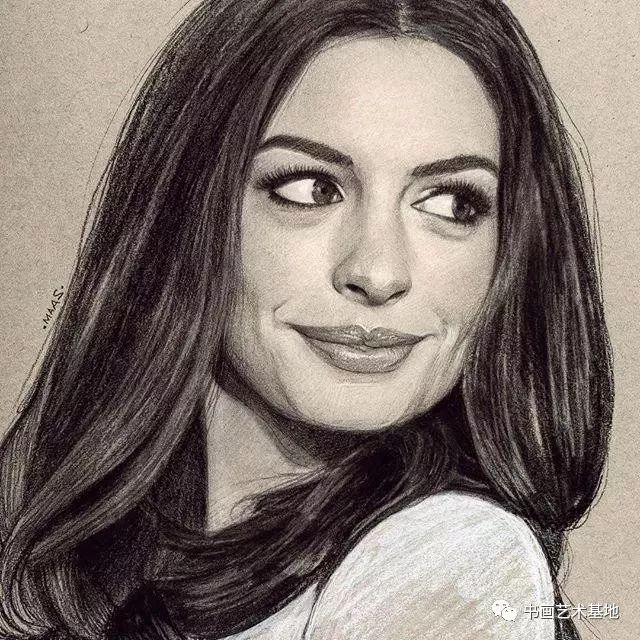 素描人像欧美明星,国外素描逼真的明星肖像