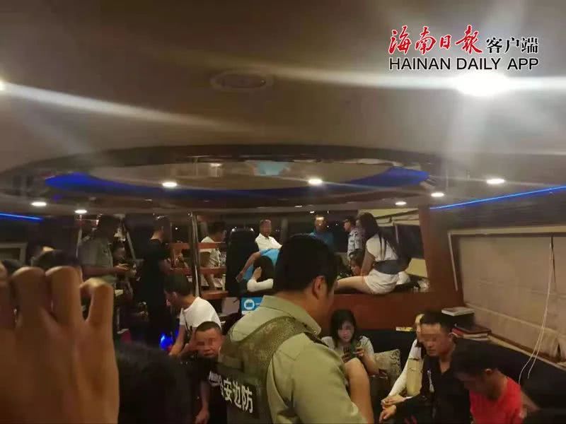 三亚警方抓赌新闻,三亚警方打击海上黄赌毒