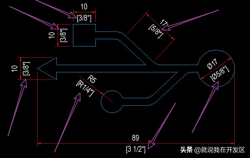 cad标注中的换算单位怎么调,cad公制标注怎么转换成英制