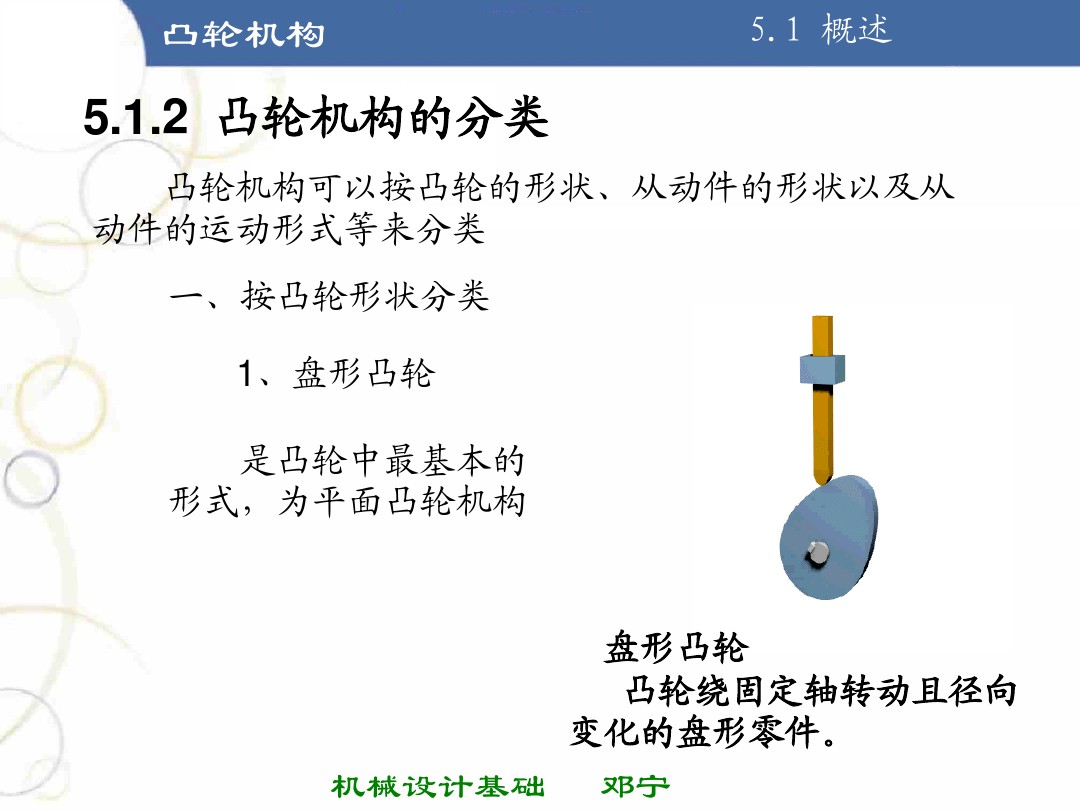凸轮机构基础知识介绍，共46页图文，可以先初步了解一下