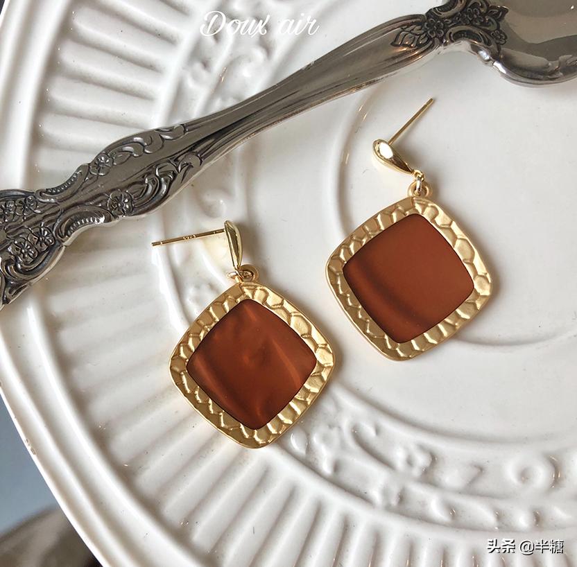 项链耳环戒指轻奢小众高级感正品,首饰小众项链耳环戒指