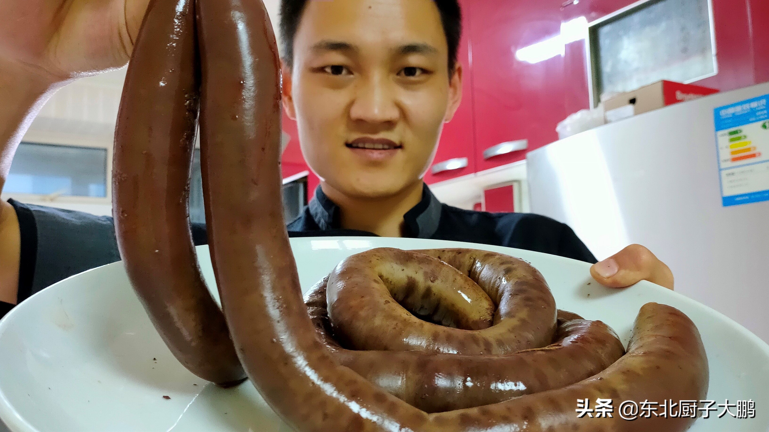 农村大锅杀猪烩菜,东北杀猪烩菜