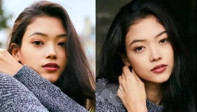 凸嘴的五官比例,宽眼距塌鼻梁凸嘴