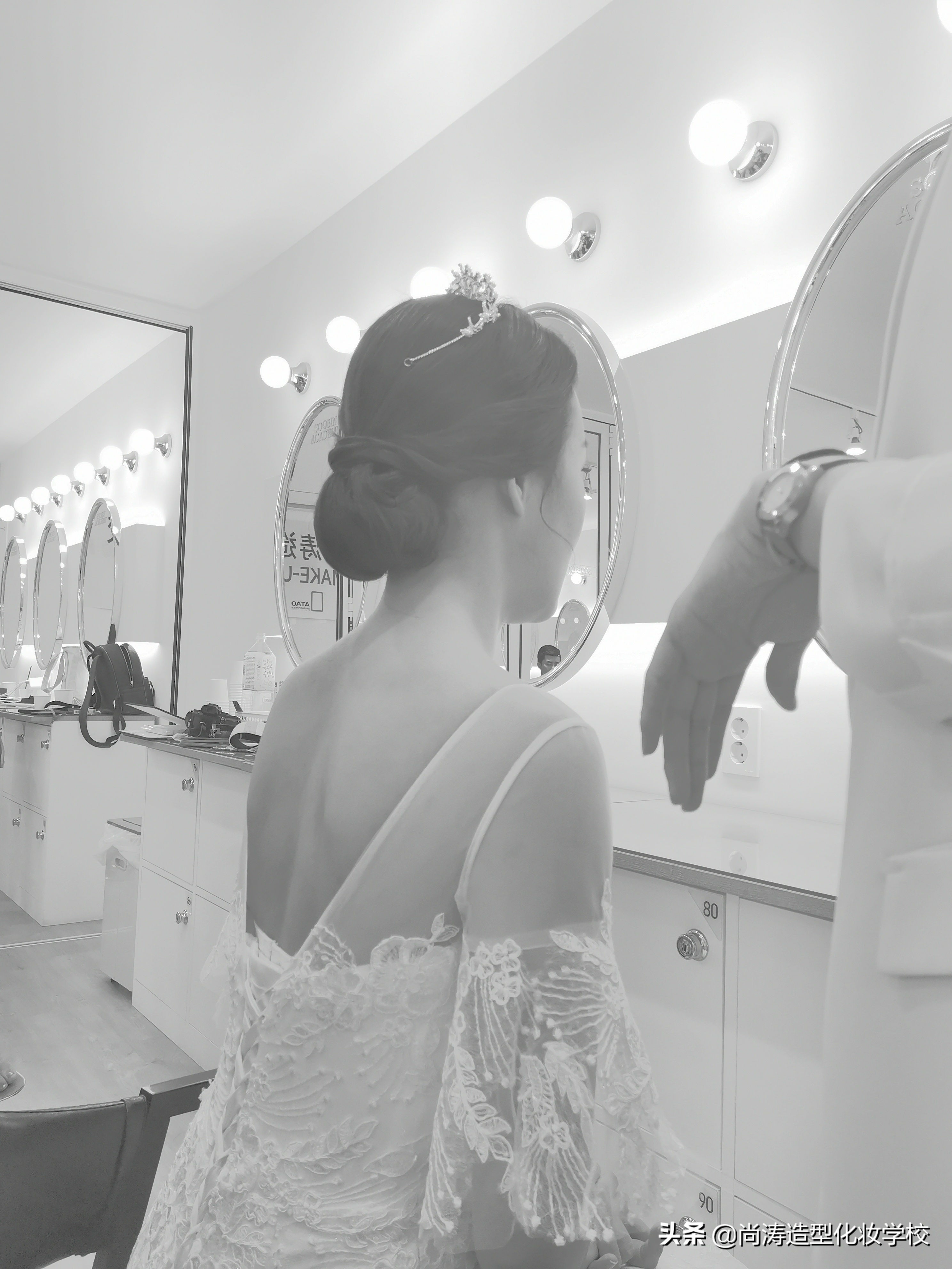 韩式新娘造型教程,韩式新娘造型步骤教程