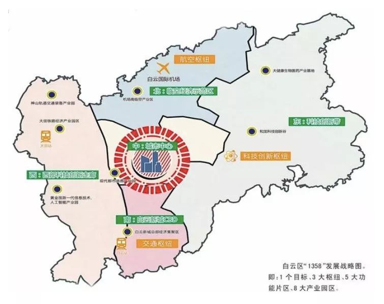 广州白云机场附近发展,广州白云机场终极规划