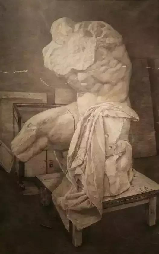 全国素描比赛第一名,九大美院素描欣赏