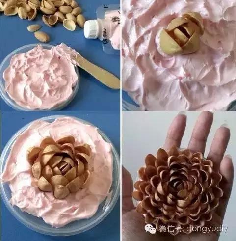 坚果壳艺术品,坚果壳能拿来做什么