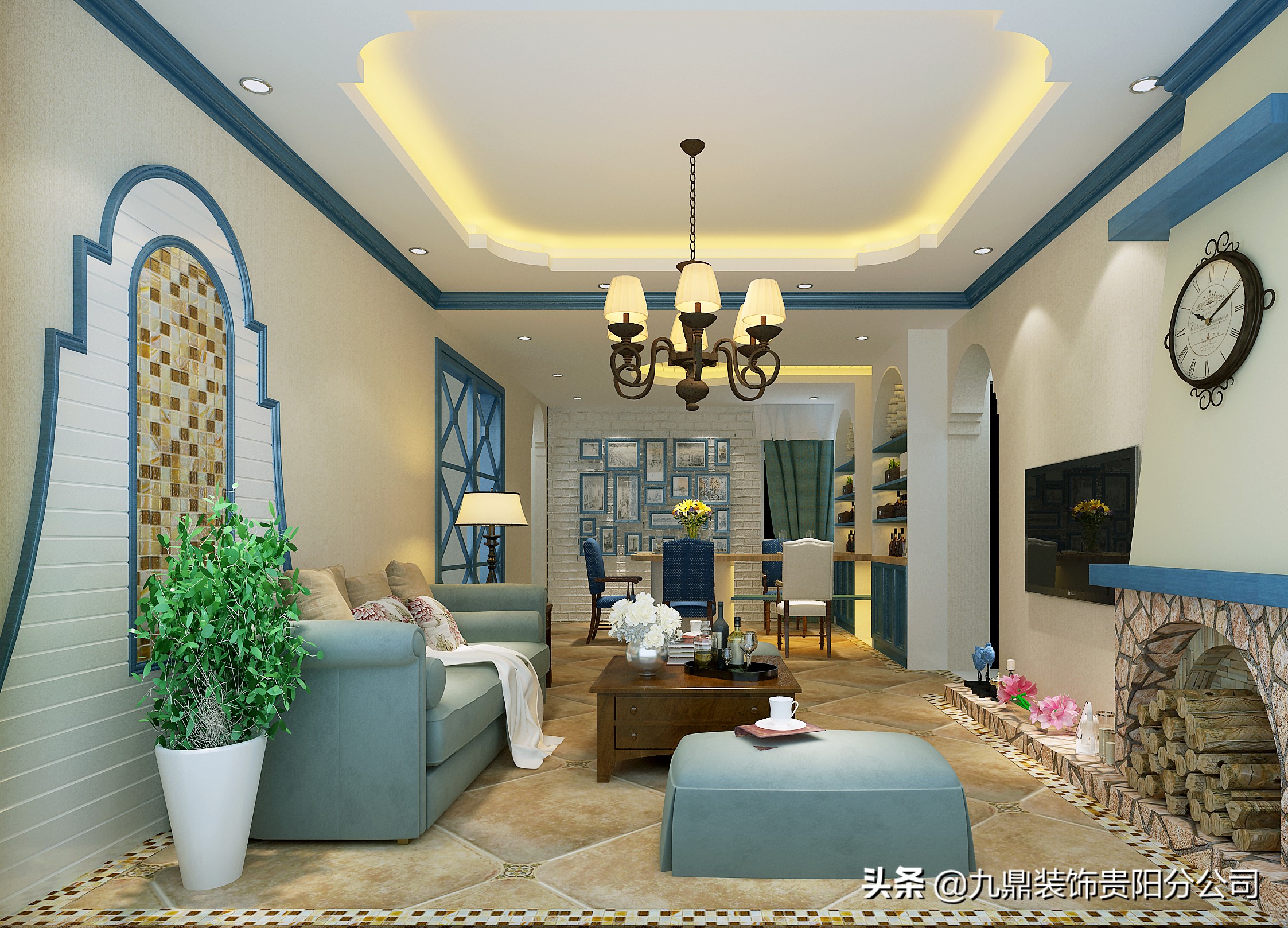 九鼎装饰的装修效果图,九鼎装修设计