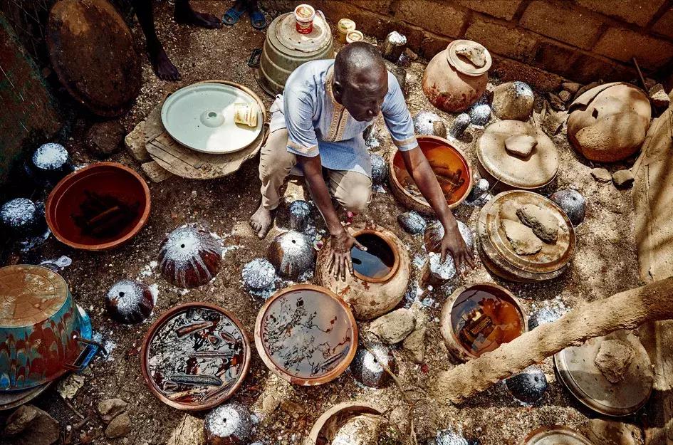 塞内加尔摔跤场景,塞内加尔人摔跤视频