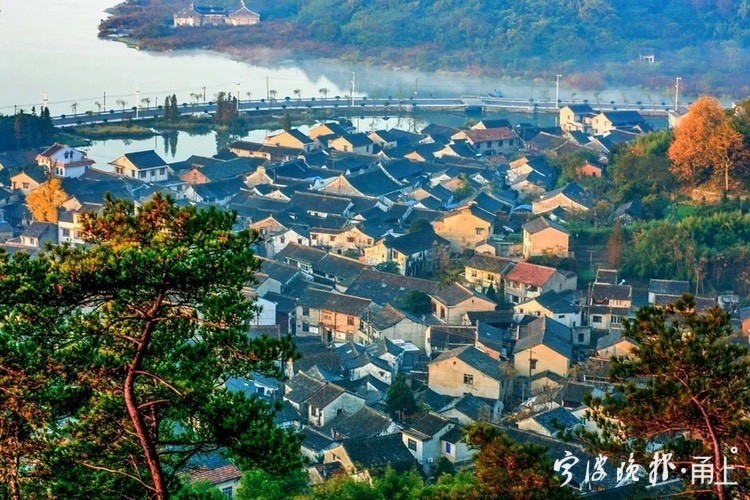 宁波东钱湖梅湖小镇,宁波东钱湖山村