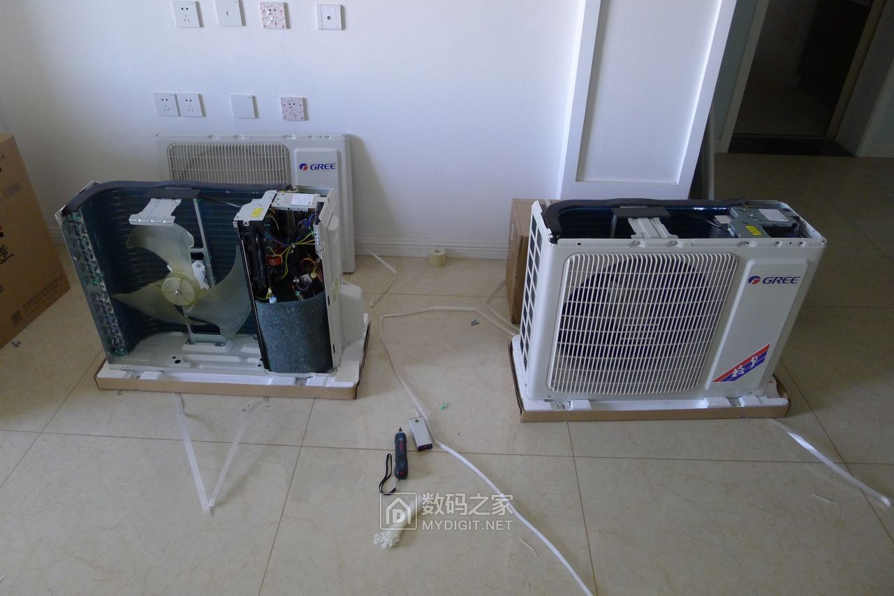 格力1.5匹空调拆解全过程视频,格力空调大1.5匹一级能效拆机视频