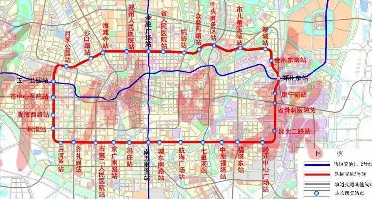 总投资52亿元的29个交通项目,2019年郑州各区域重点项目投资