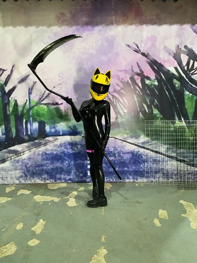 皮衣cos萝莉,皮衣霸气御姐cos