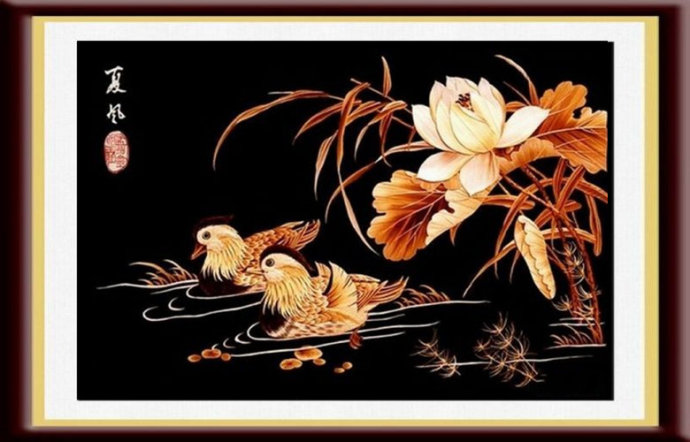 中国烙画艺术作品,民间烙画高手作品