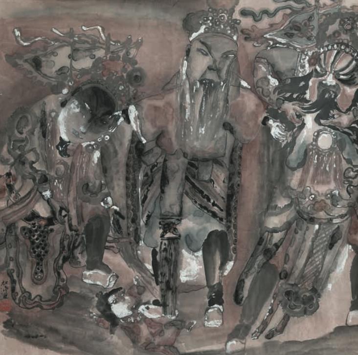 中国画名家作品邀请展作品集,中国画名家作品邀请展