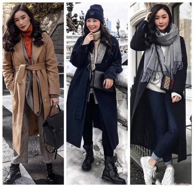 180博主大衣穿搭,博主大衣穿搭推荐