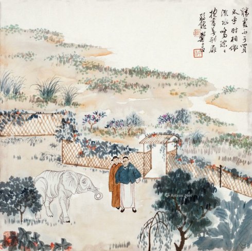 郑午昌书法真迹欣赏,郑午昌花鸟图100幅