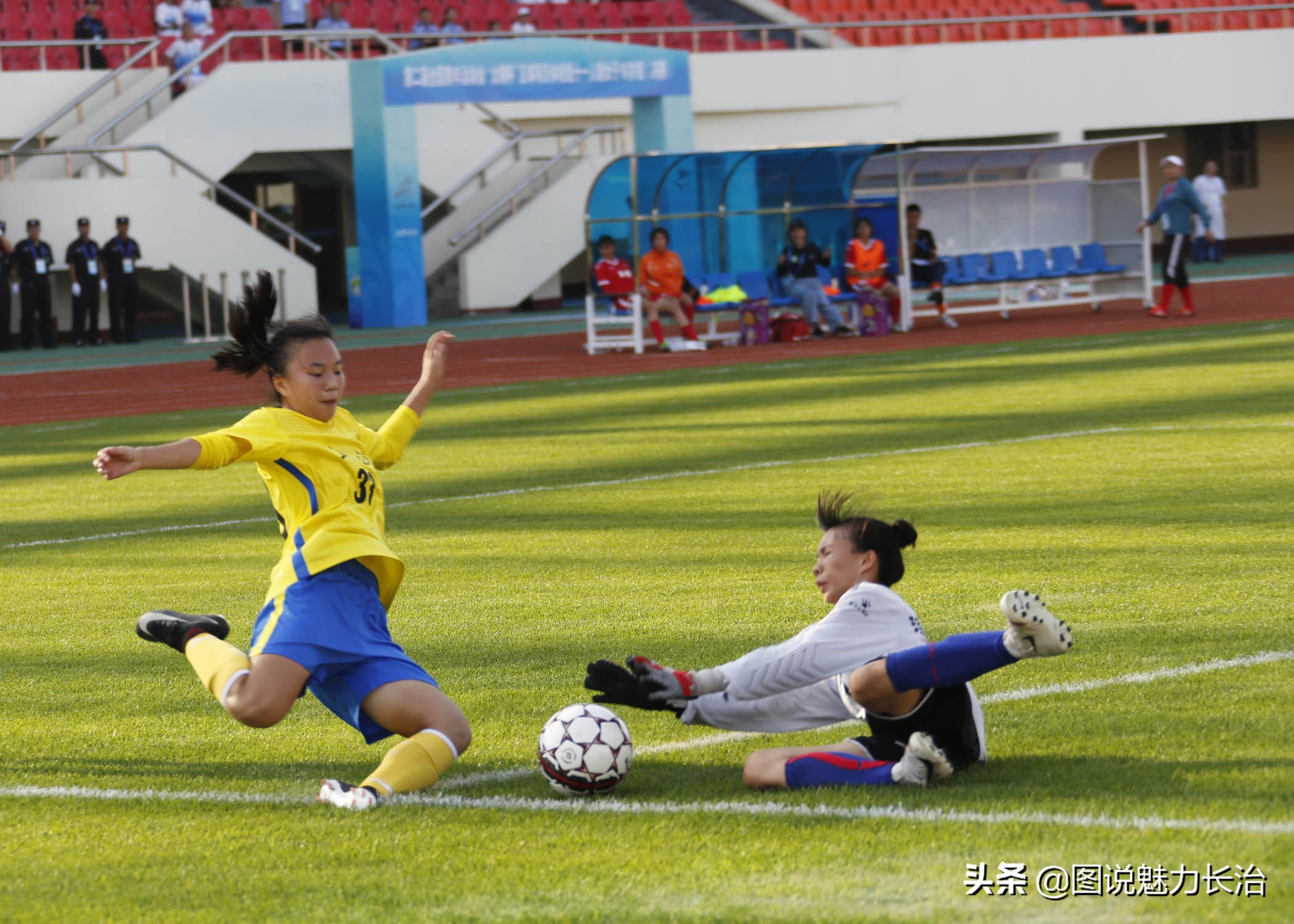 二青会11人制足球预赛,二青会乙组女子100米