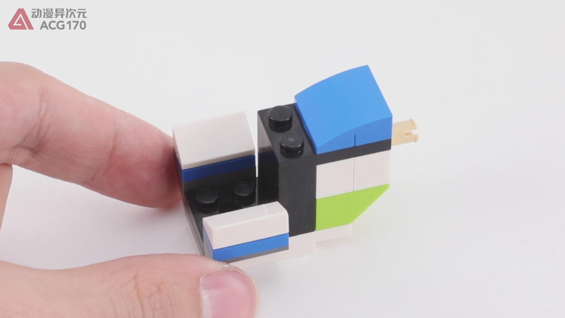 乐高积木创意百变31095游乐场旋转木马之摩天轮形态图文评测