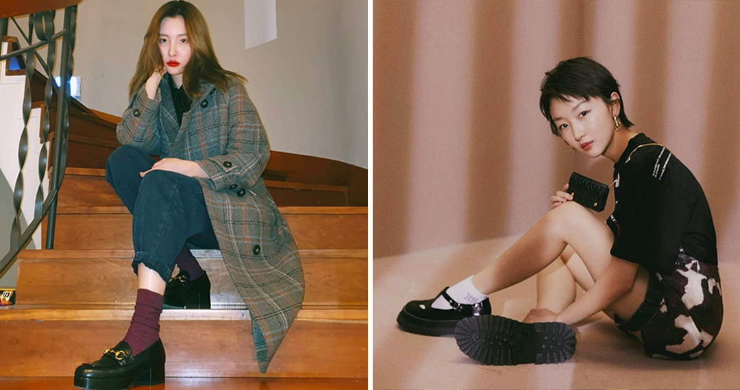 冬款小个子厚底鞋百搭,百搭显腿细鞋子厚底