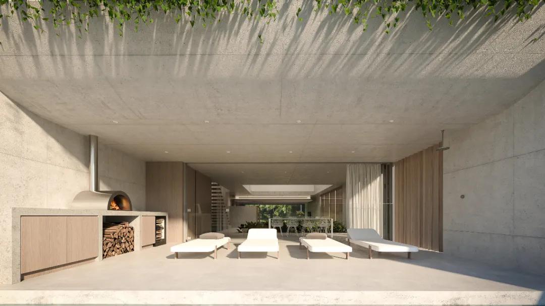 侘寂美学与极简主义别墅,极简极致轻奢的美学设计