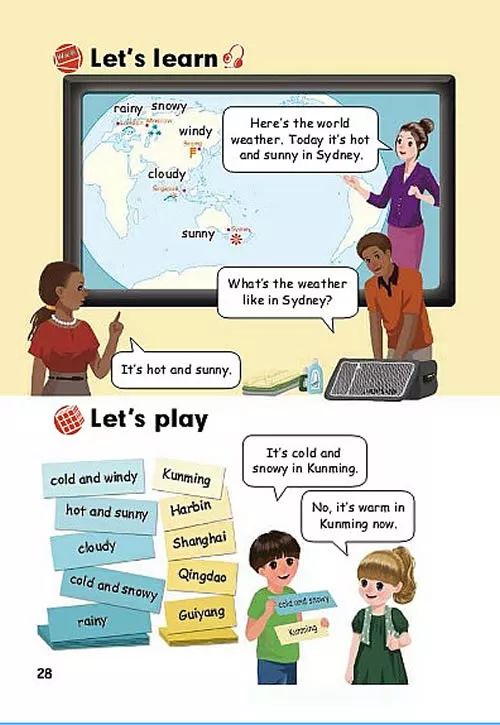 人教版四年级下册英语跟课本学习,2020年人教版小学四年级英语下册